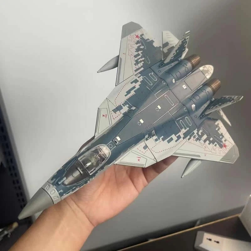 1/72 Russian Sukhoi SU-57 Heavy Fighter Plastic Painted Unassembled #1 07FC0E-D4 - KOEEK