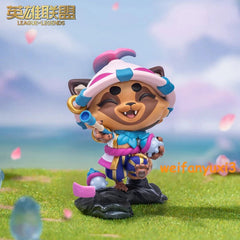 Official League of Legends Spirit Blossom Teemo PVC Figure Q Model Figurines Toy 07FC0E-D4 - KOEEK