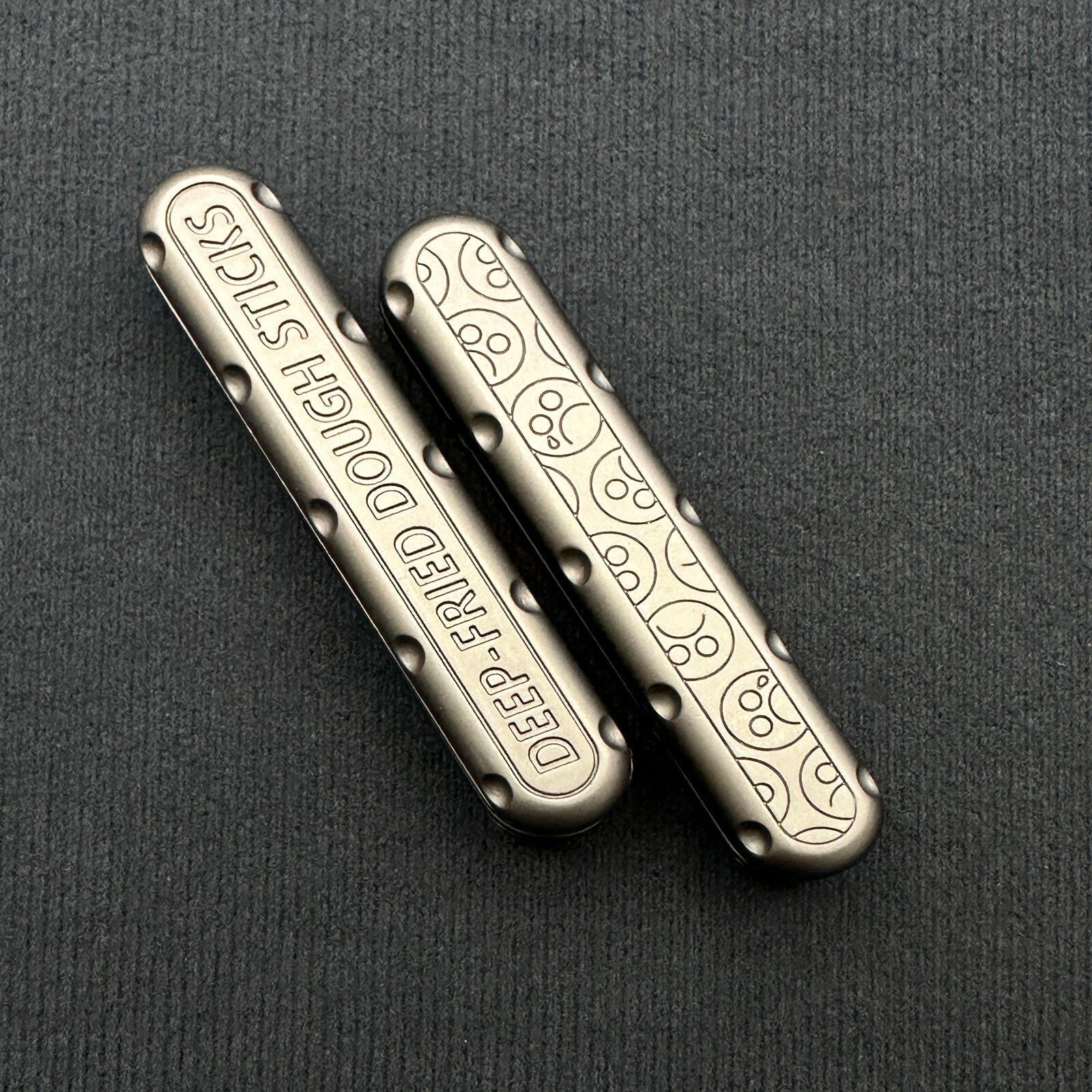 Fidget Slider Push Fried Stick PPB Desk Toy Adult Decompression Metal EDC Gifts 07FC0E-D4 - KOEEK