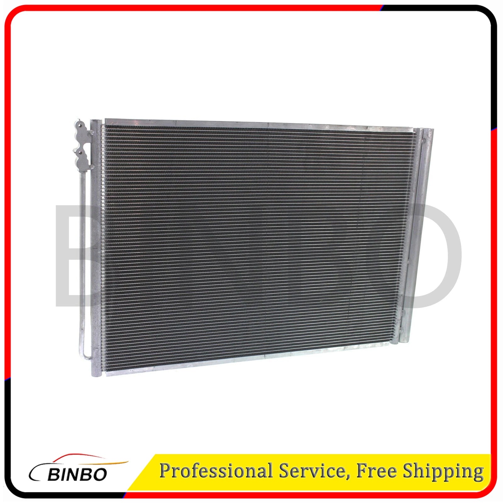 For 2011-2016 BMW 535i 2012-2016 640i 528i 2.0L 3.0L Aluminum Core AC Condenser 07FC0E-D4 - KOEEK