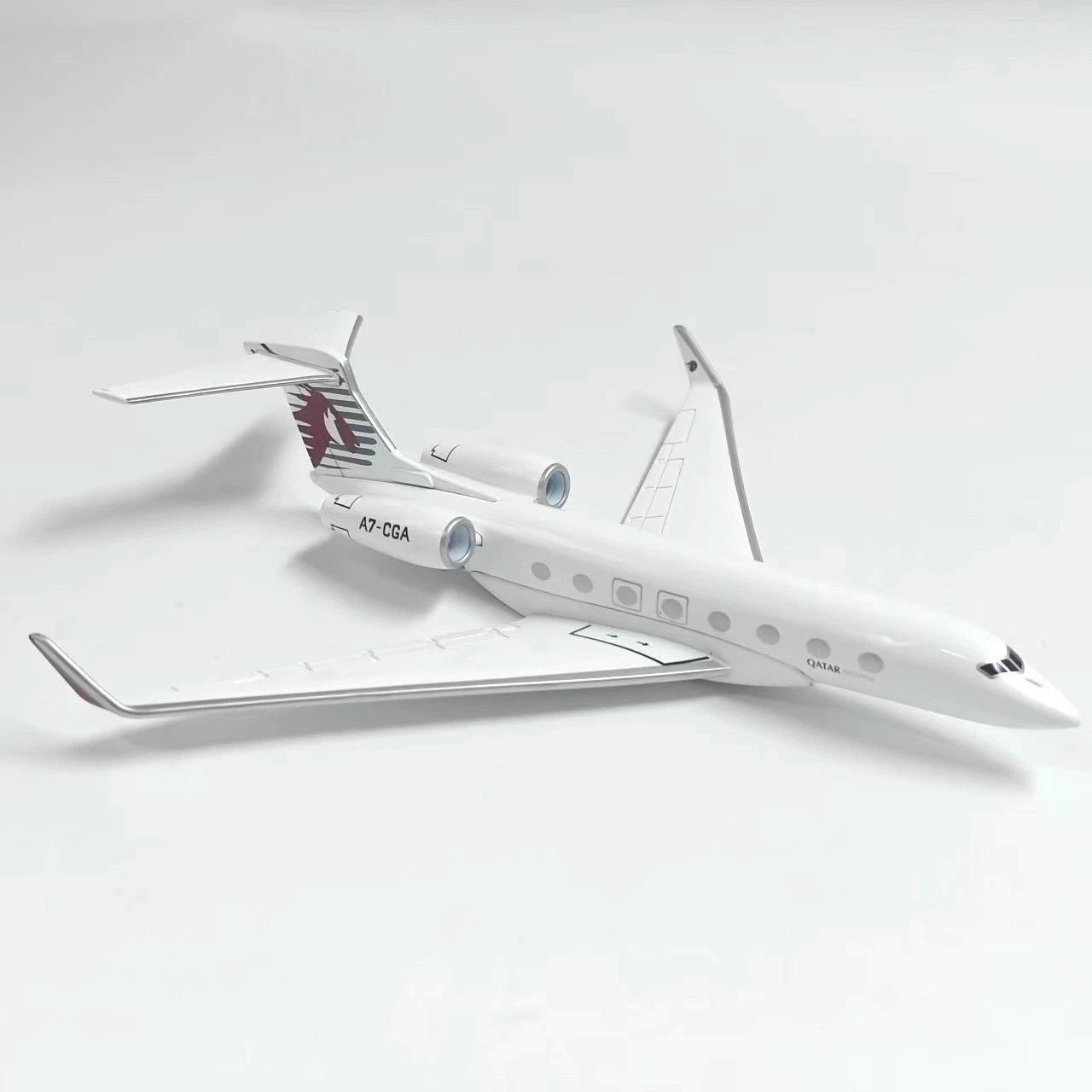 1:200Qatar Executive Gulfstream G650 16cm Alloy Aircraft Static Model Collectibe 07FC0E-D4 - KOEEK
