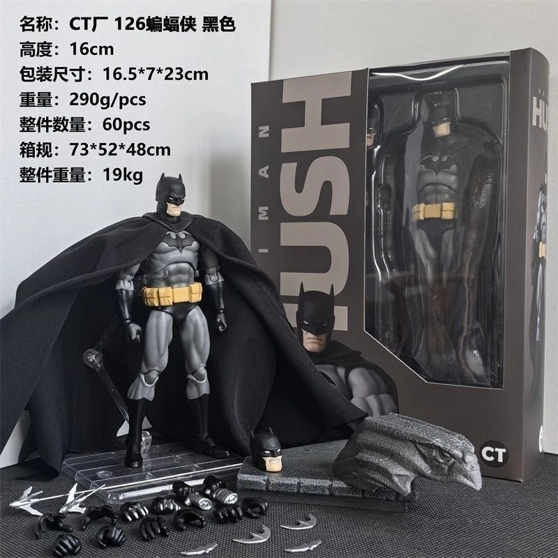 CT Toys MAFEX No.126 Hush Batman Black Ver. Action Figure  Boxed (US STOCK) CT_TOYS - KOEEK