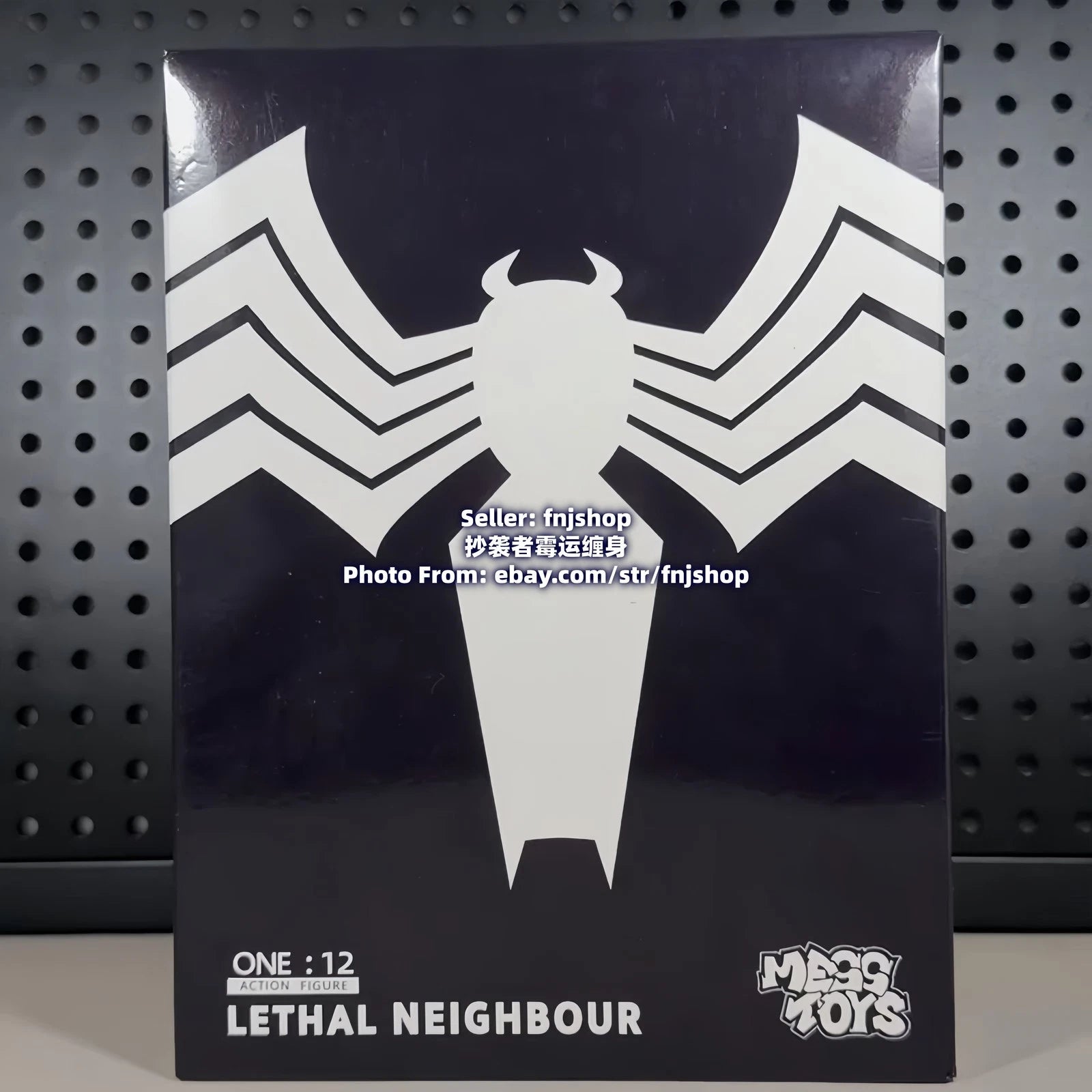 In Stock Mess Toys Venom Lethal Neighbor Spider-Man Symbiote 1/12 Action Figure MESS_TOYS - KOEEK