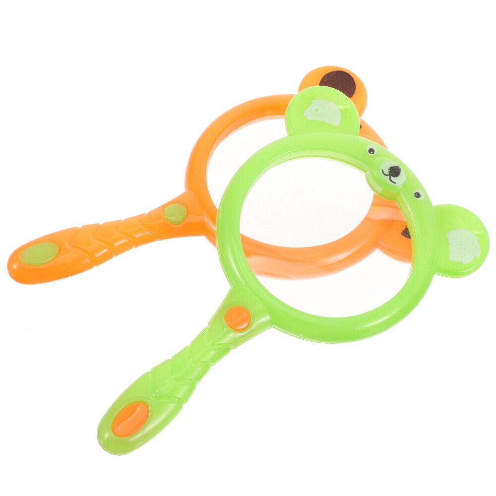 new  2 Pcs Explore Magnifier Kids Toy Reading Supply Outdoor Toys for Toddler Pupils koeek - KOEEK