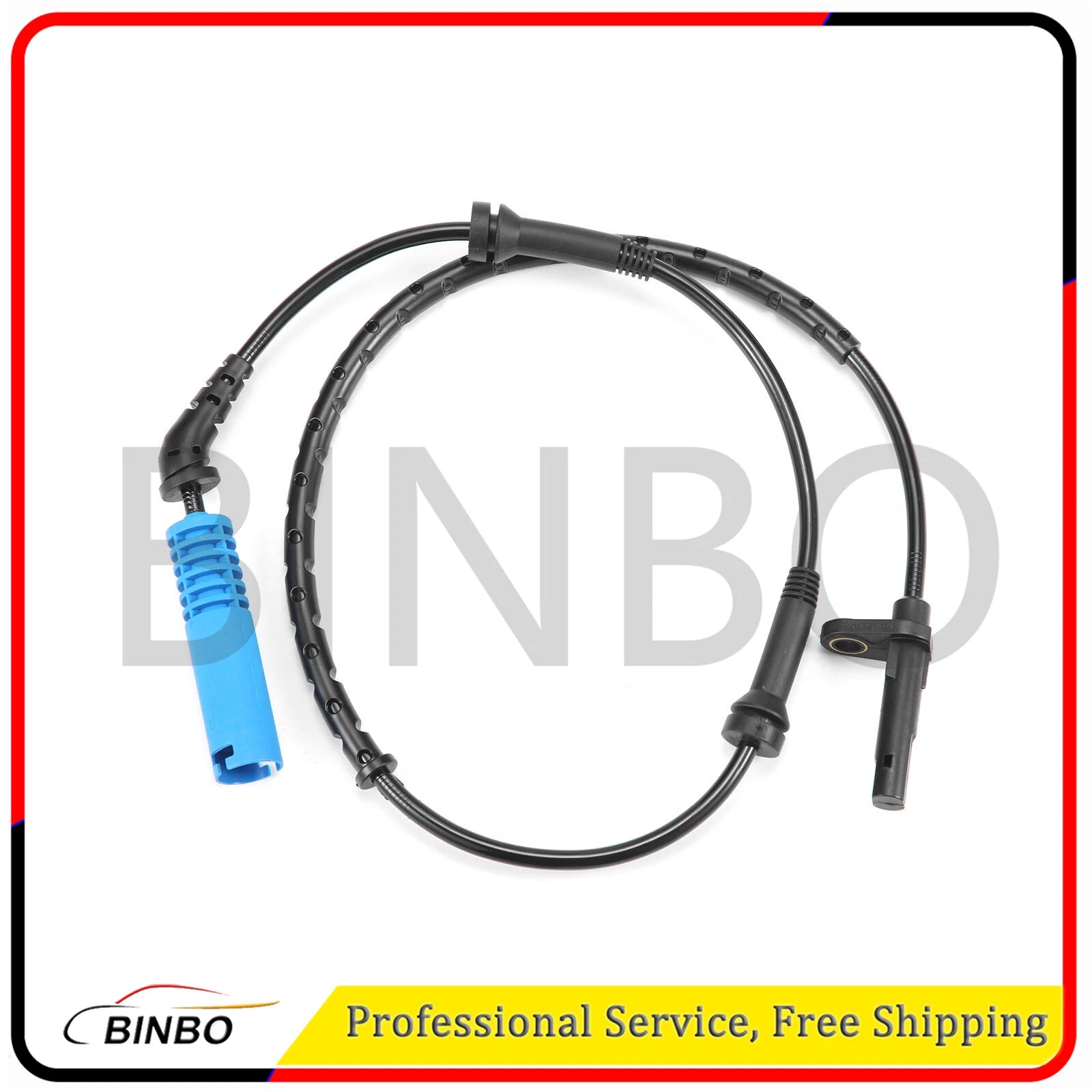 2PCS  Rear L/R ABS Speed Sensor For BMW 545i 550i 645Ci 630i 650i E60 E63 E64 07FC0E-D4 - KOEEK