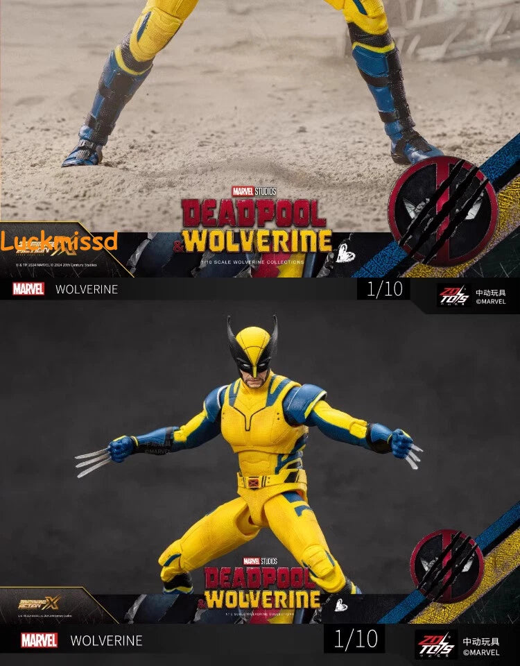 1:10 ZD Toy Deadpool & Wolverine Action Figure Toy Model Collection Xmas Gift BN 07FC0E-D4 - KOEEK