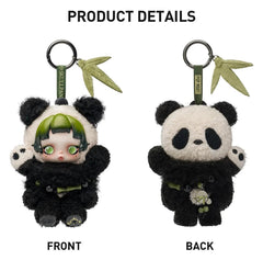 Authentic Skullpanda Lazy Panda Plush Doll Pendant Trend Art Cute Toys Gift