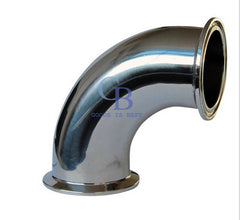 4" Stainless Steel 304 Tri Clamp OD 119mm 90° Elbow Pipe Fitting 07FC0E-D4 - KOEEK