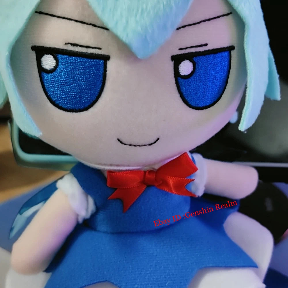 Anime Touhou Project Fumo Series Cirno Plush Doll Cartoon Gift 20cm 07FC0E-D4 - KOEEK