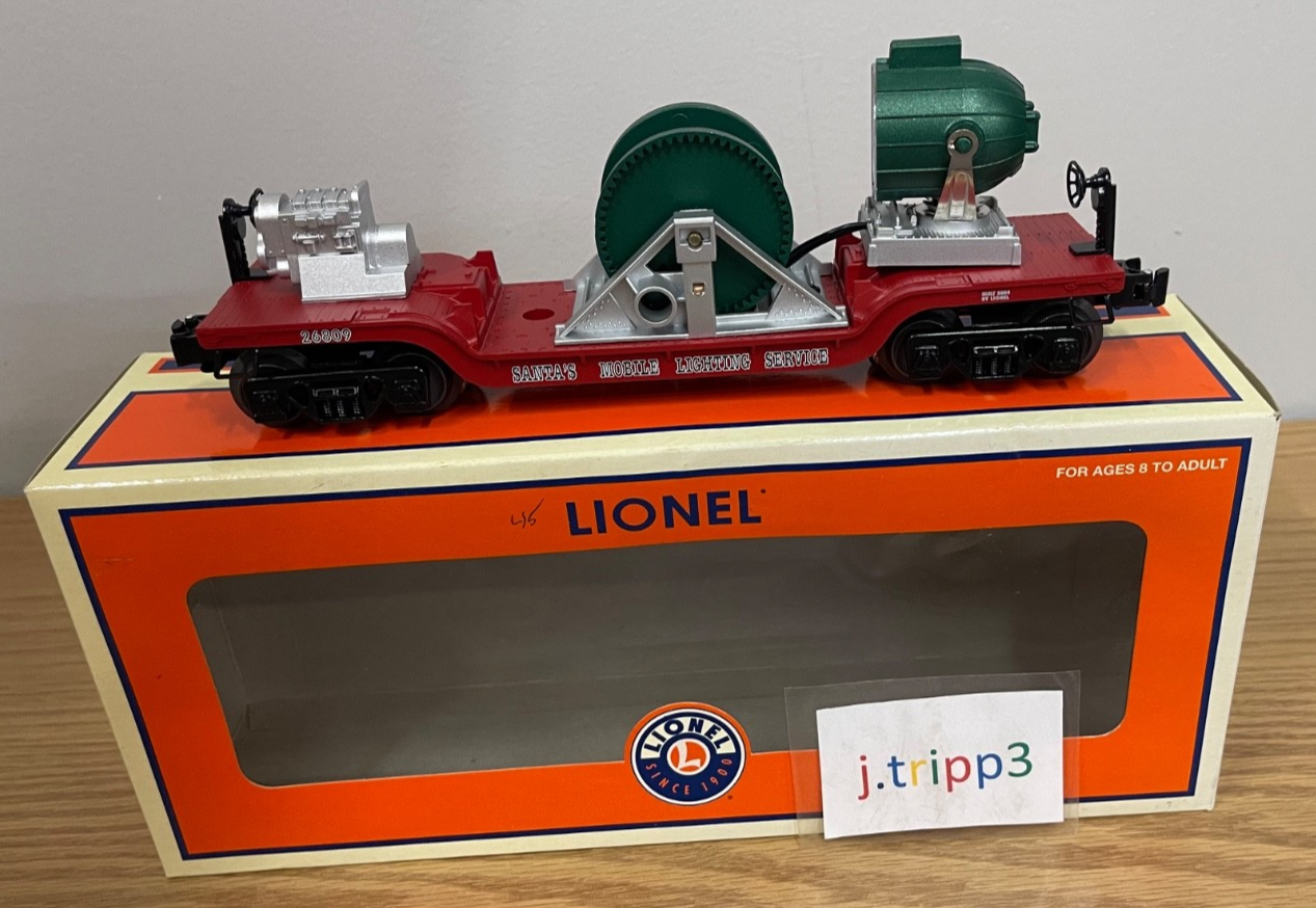Lionel 6-26809 Christmas Santa's Mobile Lighting Searchlight Car Train O Gauge LIONEL - KOEEK