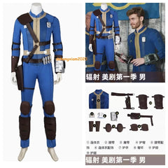 2024 Fallout Season1 Blue Cosplay Outfit Jumpsuit Uniform Costume Suit 5389 07FC0E-D4 - KOEEK