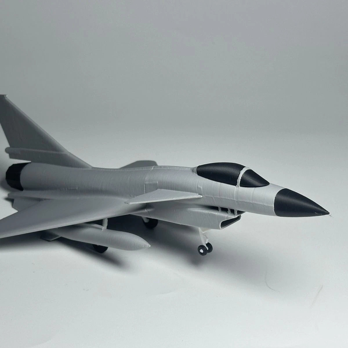 1:48 J-10 Vigorous Dragon Fighter 3D Printed Model 23.8cm PLA Air Force Display 07FC0E-D4 - KOEEK