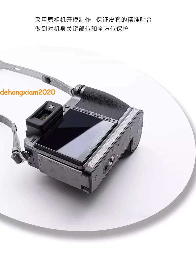 Handmade  Leather Half Case Cover Bag For Hasselblad x2d X2D Camera Gift 07FC0E-D4 - KOEEK