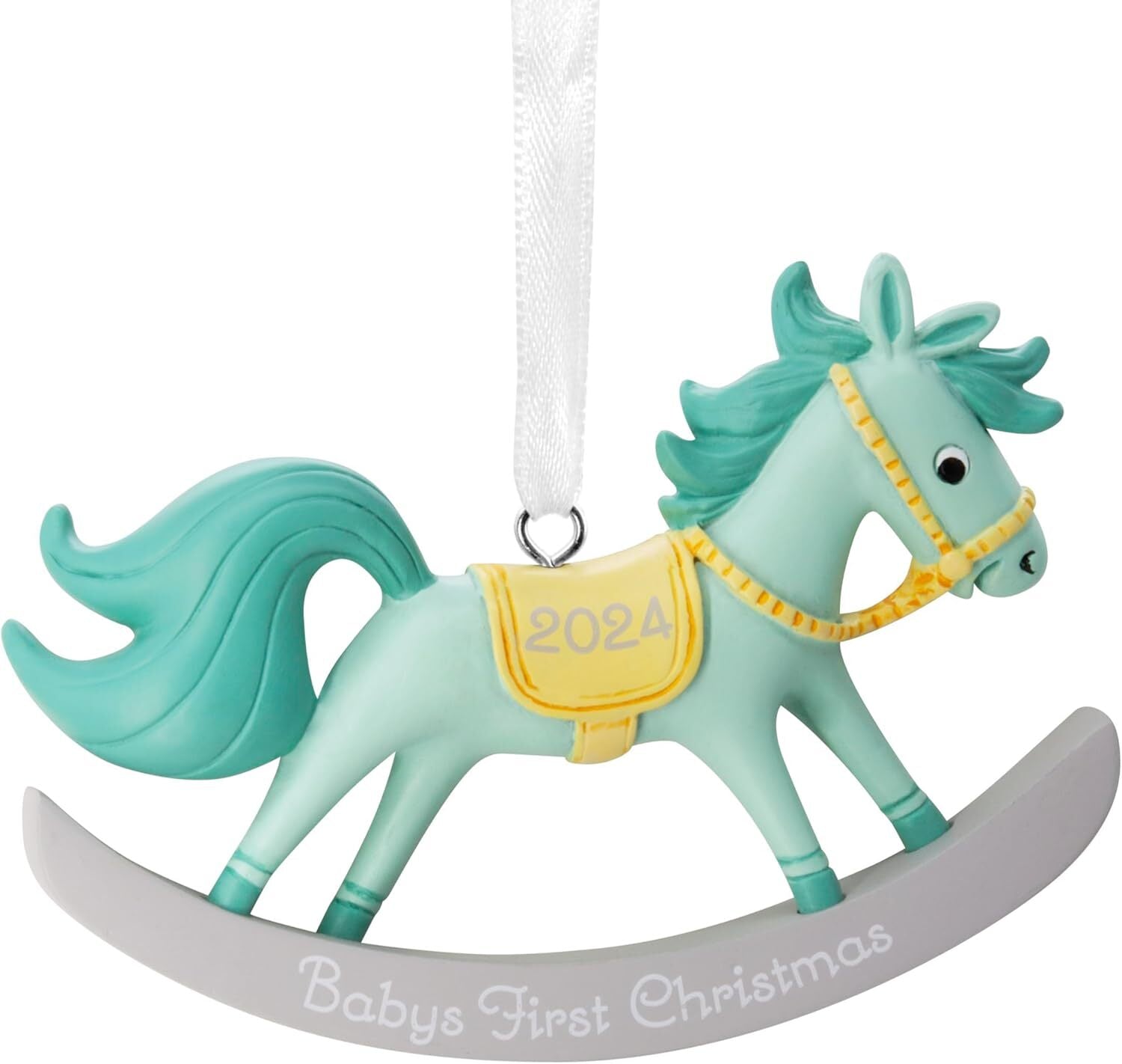 new Hallmark Baby's First Christmas Ornament 2024 Boy HALLMARK - KOEEK