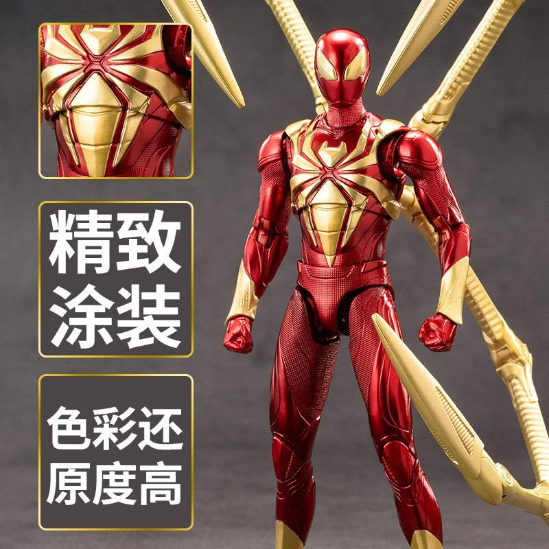 ZD Toys Marvel Avengers Iron Spider 7" Collectible Articulated Action Figure 07FC0E-D4 - KOEEK