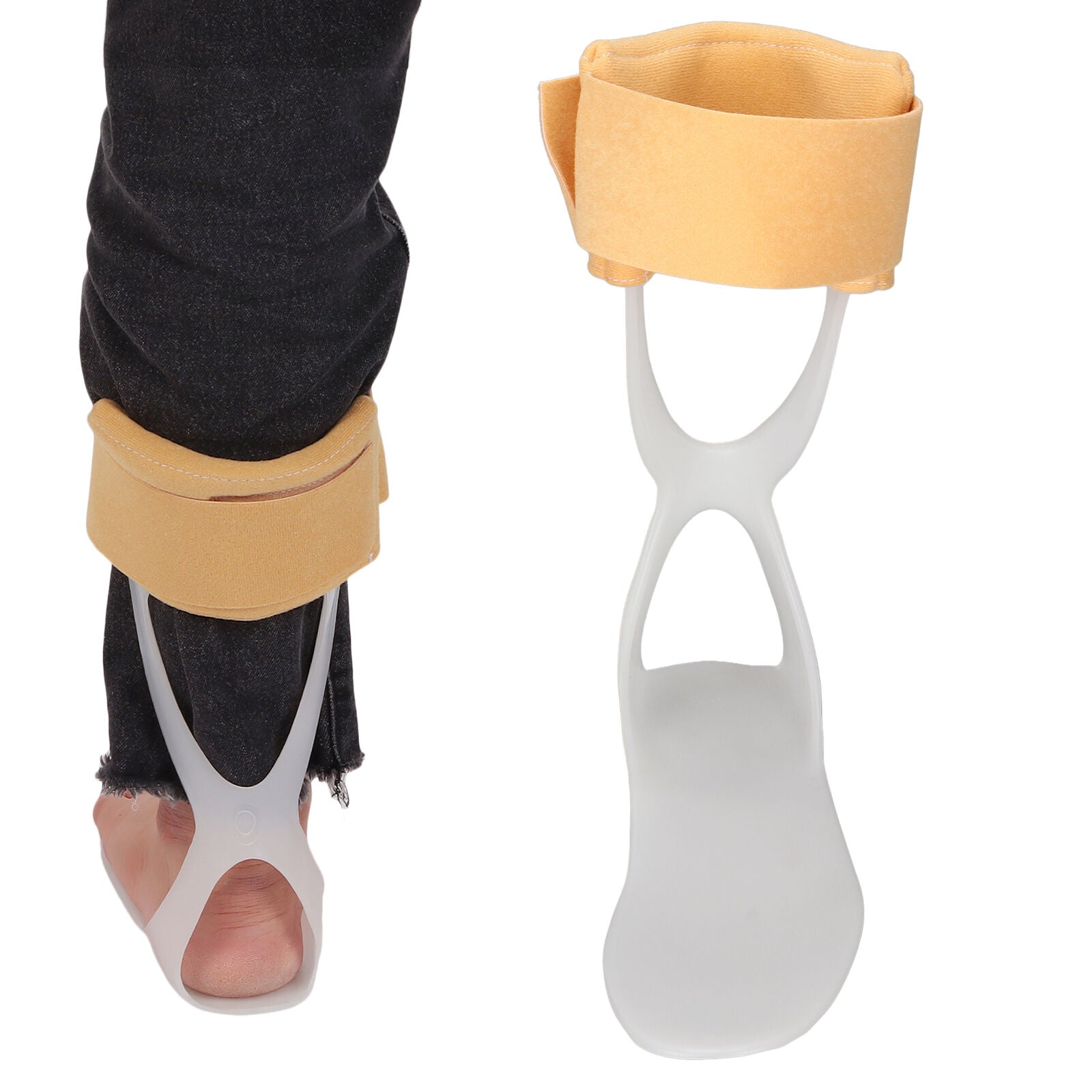 new Drop Brace Low Arch Half Palm Thin Weight Ankle Orthosis Correction (Left L) HGF koeek - KOEEK