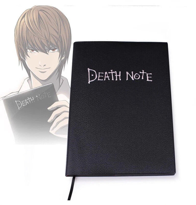 Death Note Yagami Light Cosplay Notebook Notepad With Signature Pen And Box Gift 07FC0E-D4 - KOEEK