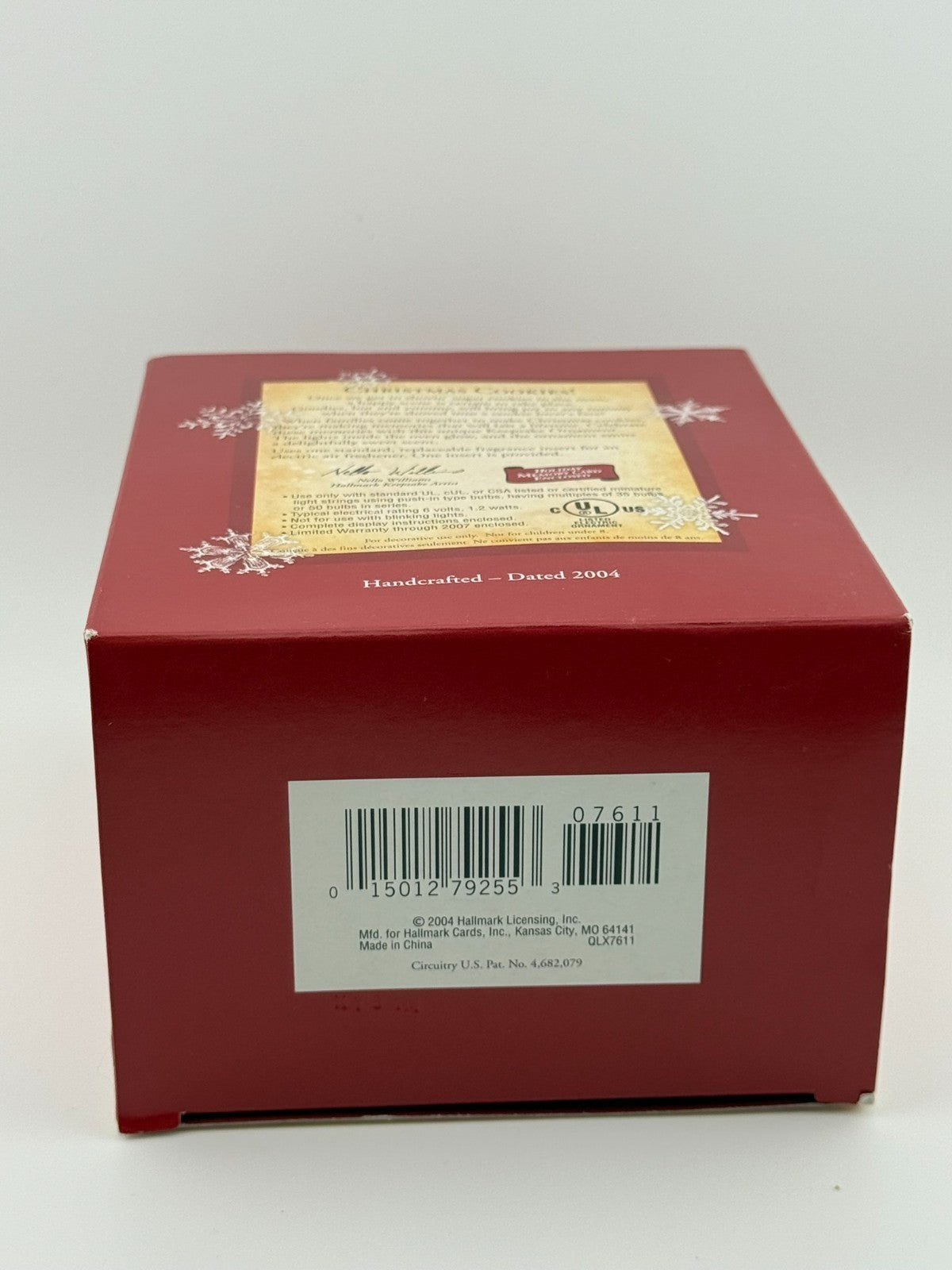 2004 Hallmark Magic Ornament "Christmas Cookies Stove Oven" Light and Fragrance HALLMARK - KOEEK