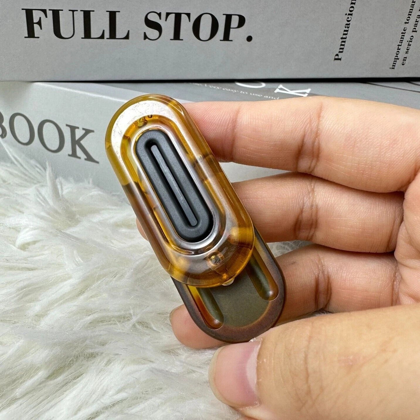Push Card Mechanical PPB Adult Office Haptic Slider Stress Relief Fidget Toy 07FC0E-D4 - KOEEK