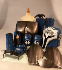 Star Wars Mandalorian Bo Katan Kryze Cosplay Full Body Armor Set&FRP Helmet Prop 07FC0E-D4 - KOEEK
