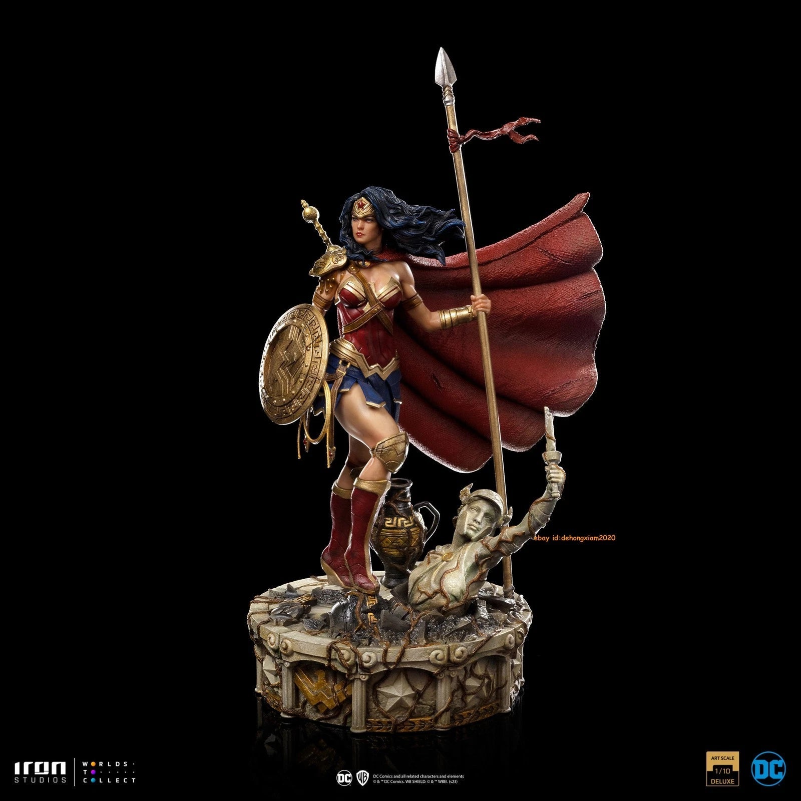 1/10 scale IRON STUDIOS 84023 Wonder Woman Release Statue Figure Gift 07FC0E-D4 - KOEEK