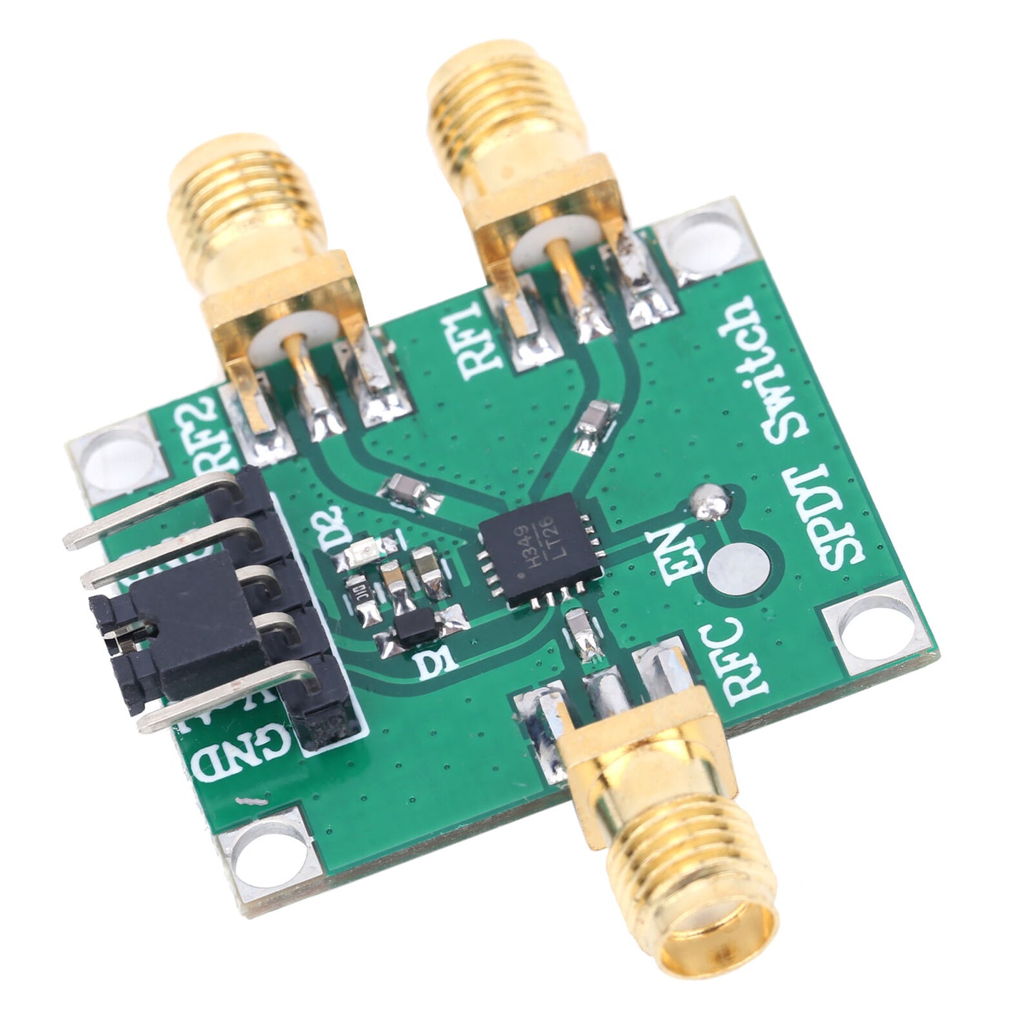 new 3V‑5V RF Switch Module Single-Pole 2 Throw Board 50Ohms Impedance SMA Interface koeek - KOEEK