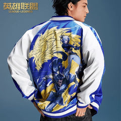 2025 League of Legends S15 Reversible Jacket Casual Men's Zipper Baseball Coat LEAGUE_OF_LEGENDS - KOEEK