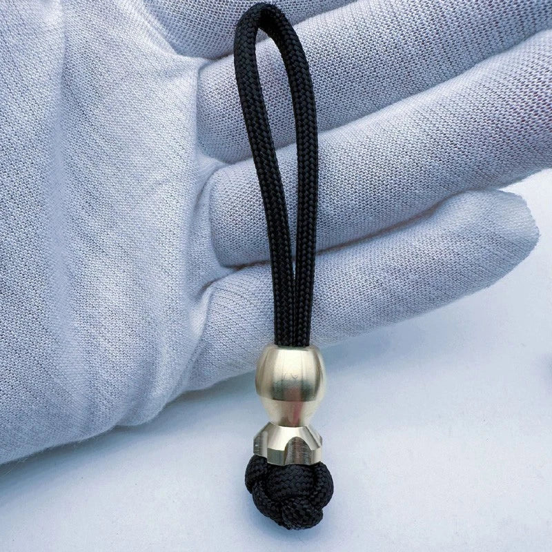 2pcs Brass Bomb Shape Bead Knife Paracord Lanyard EDC Beads Bracelet DIY Beads 07FC0E-D4 - KOEEK