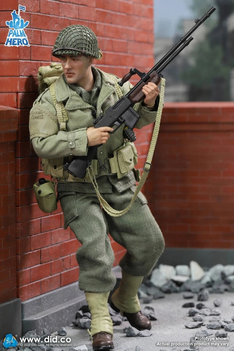 DID WWII US 2nd Ranger Battalion Private First Class Reiben 1/12 Action Figure DID - KOEEK