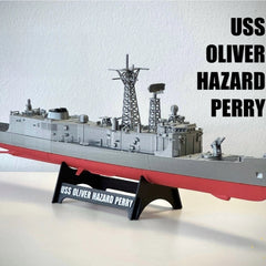 US Navy Perry-class Missile Frigate3D Printed High DetailStatic ShipDisplayModel 07FC0E-D4 - KOEEK