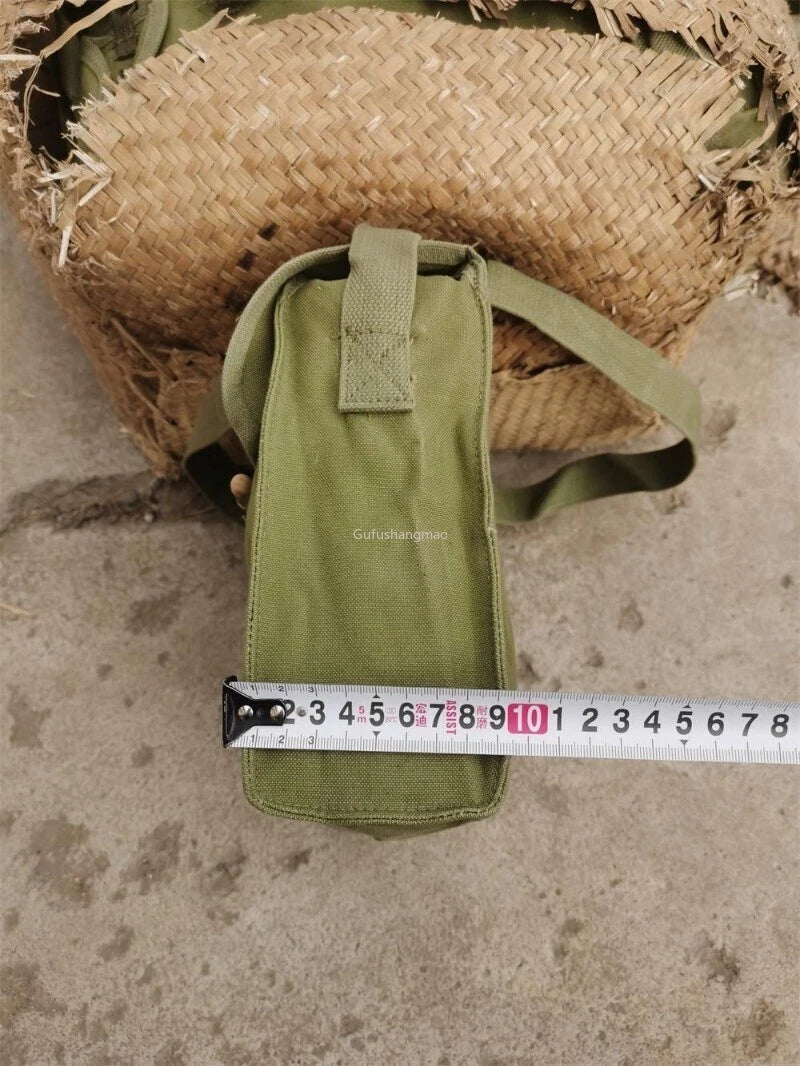 Surplus Chinese Army Military T67 Canvas Bag Pack Surplus Accessory Pouch 1980 07FC0E-D4 - KOEEK