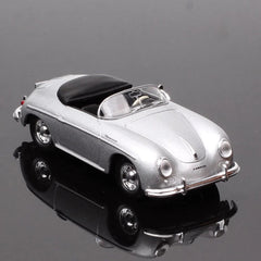 1:43 Porsche 356A Cabriolet Silver Diecast Model Classic Vintage Car Collectible 07FC0E-D4 - KOEEK