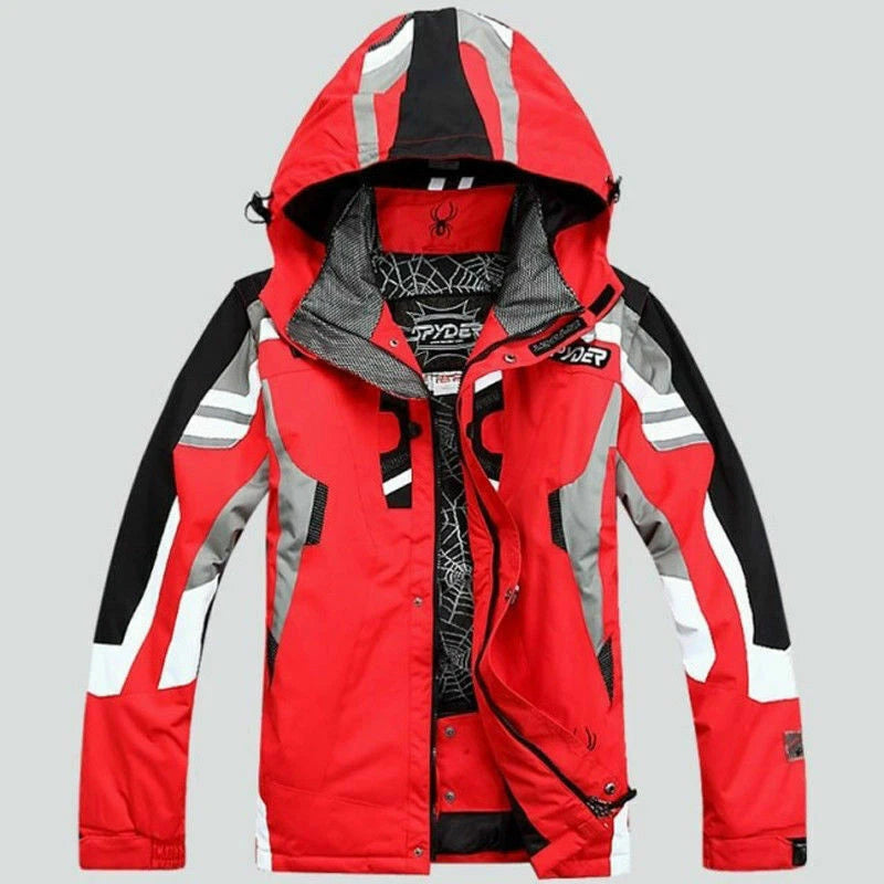 Men's Winter Ski Suit Jacket Waterproof Snowboard Snowsuits Pants Set 07FC0E-D4 - KOEEK