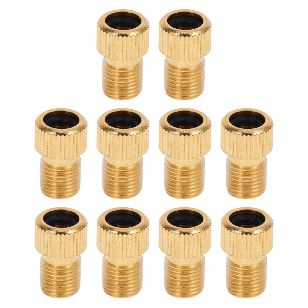 new 10 Pcs Inner Tubes Pump Golden Copper Bike Parts Cycling Bike koeek - KOEEK