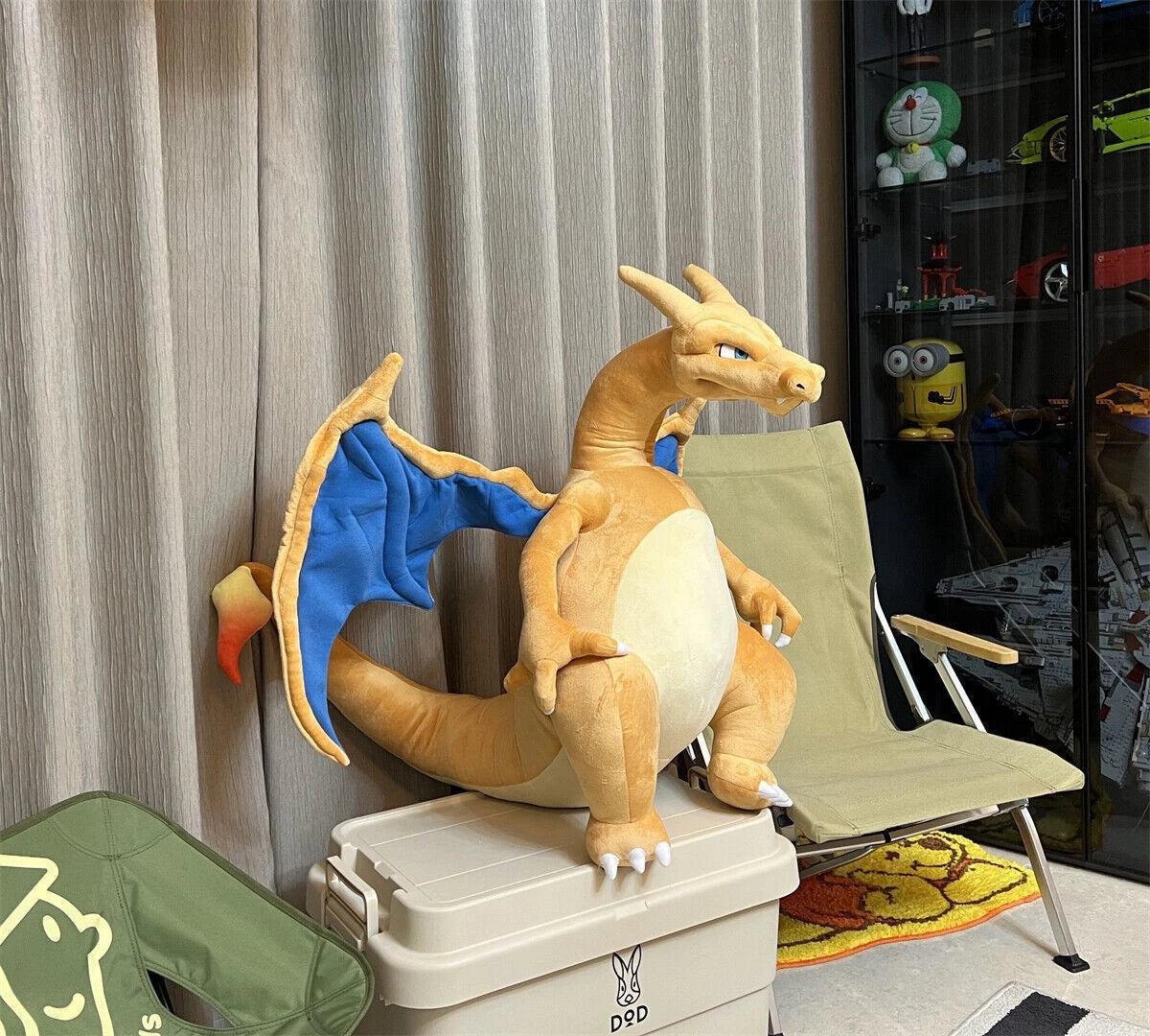 31" Charizard Plush Doll Anime Cartoon Giant Stuffed Toy Pillow Collection Gift 07FC0E-D4 - KOEEK