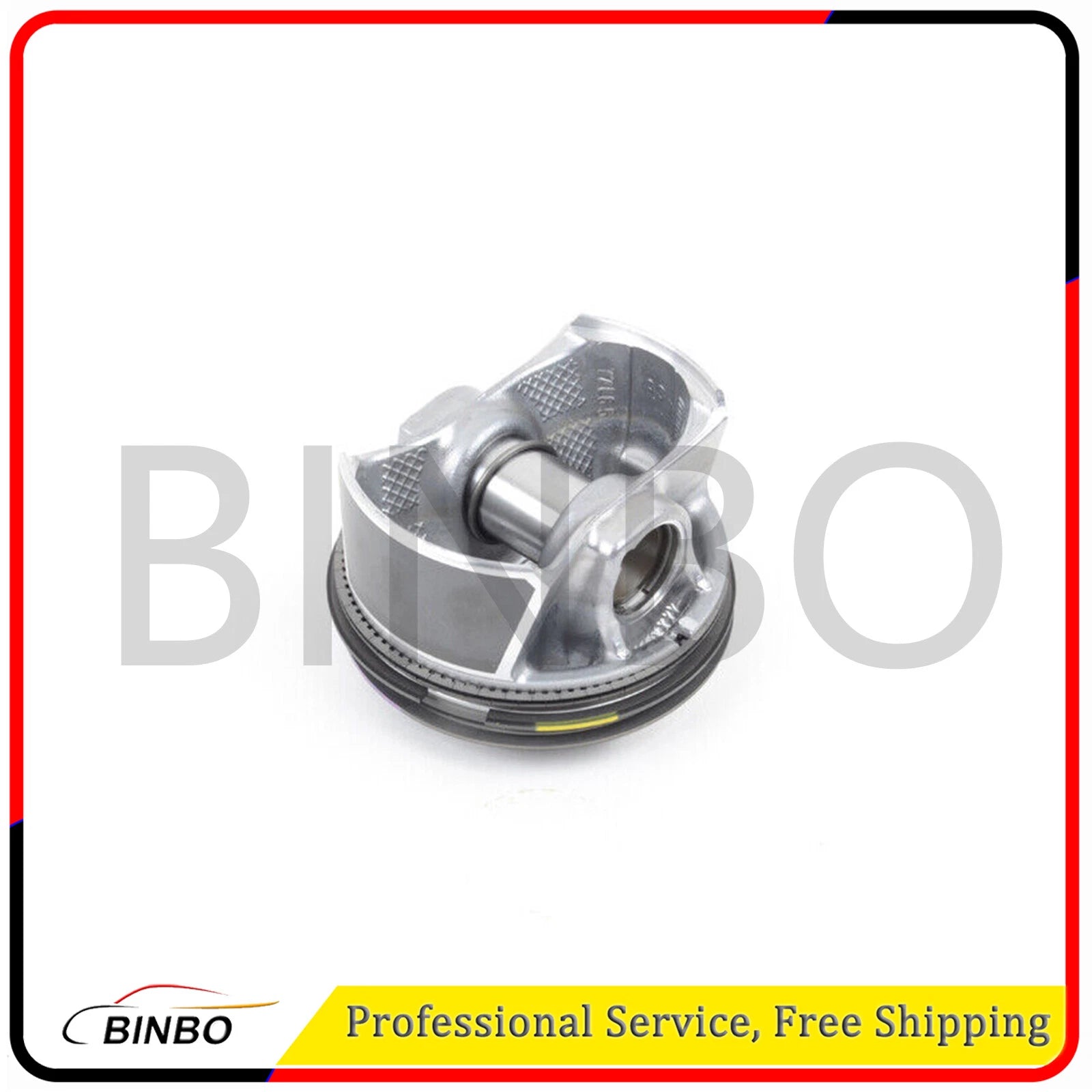 4x Piston & Ring +0.25MM For 10-16 MINI Cooper Countryman Paceman N13 N18 07FC0E-D4 - KOEEK