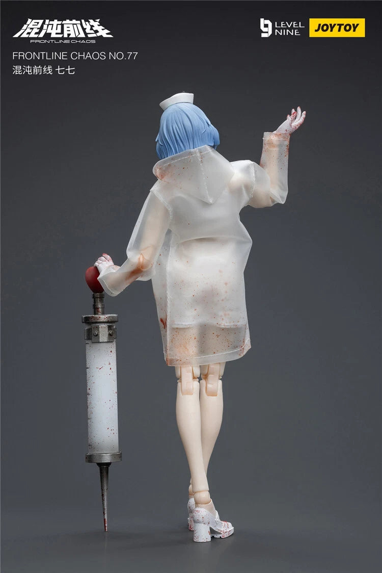 JOYTOY LEVEL9 NO.77 Frontline Chaos Nurse 1/12 Action Figure 6in Model Toy JOYTOY - KOEEK