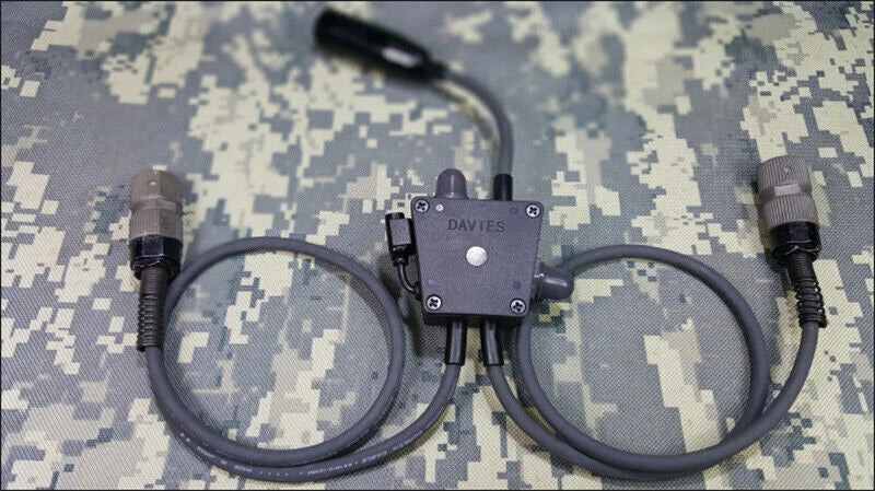 TCA Replica TEA Davies Dual E-PTT For PRC-148 PRC 152 Radio 6-Pin Plug IPX8 07FC0E-D4 - KOEEK