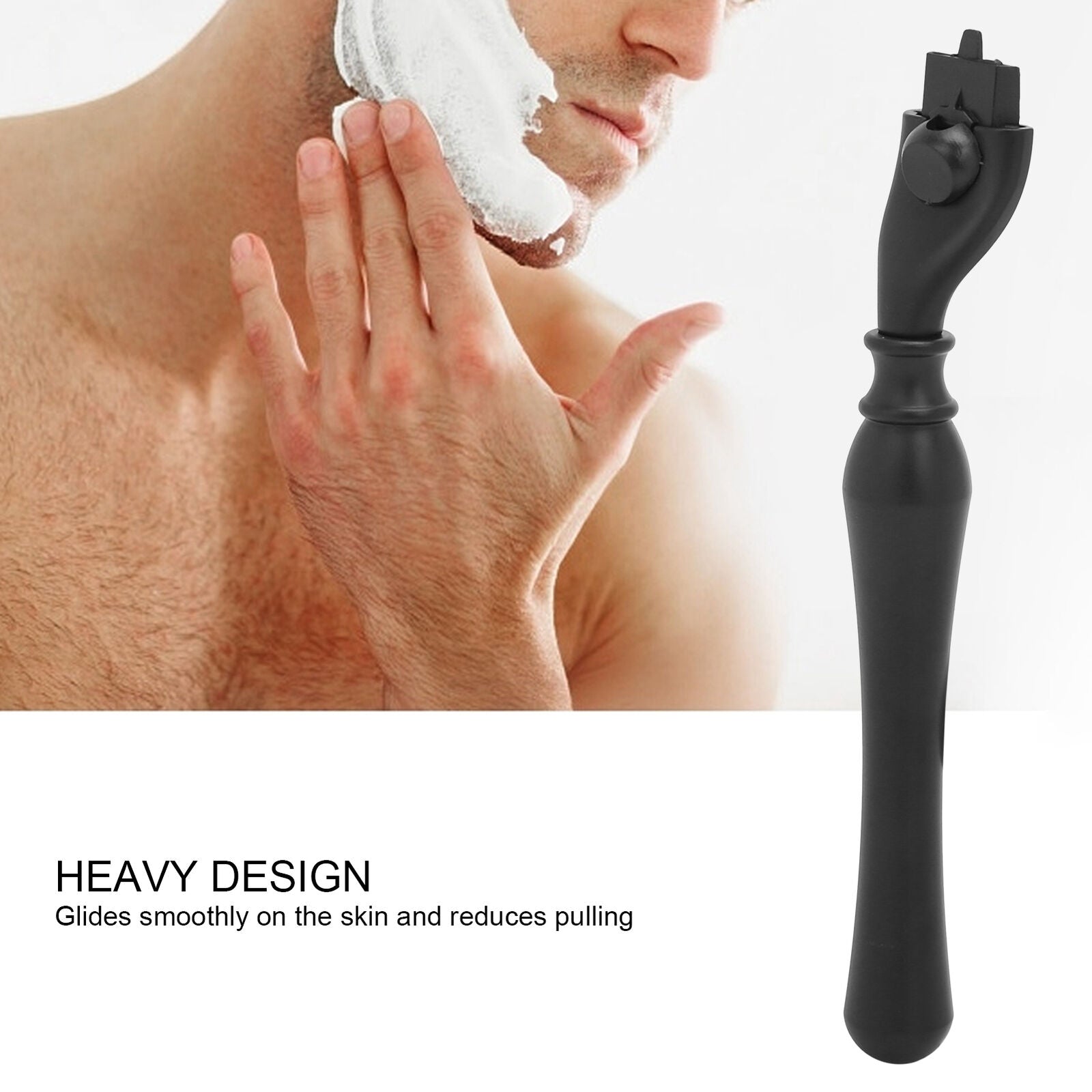 new Razor Shaver Handle Easy Grasping Hair Beard Shaving Blade Shaving Supplies HGF koeek - KOEEK