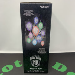 Disney Haunted Mansion Graveyard Busts Color Morph Set of 10 String Lights Gemmy GEMMY - KOEEK