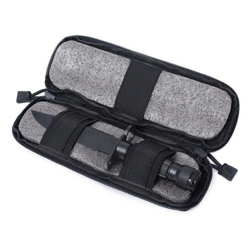 Molle Pouch Small Knife Pouches Tactical Waist Bag Tool Outdoor Hunting EDC Bag 07FC0E-D4 - KOEEK
