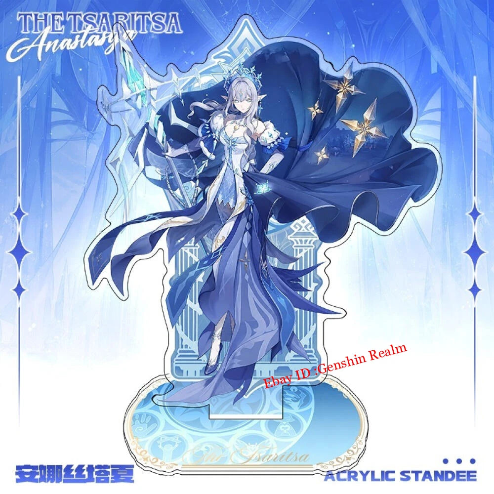 Anime Genshin Anastasya Acrylic Desktop Stand Collection Decor Gift 07FC0E-D4 - KOEEK