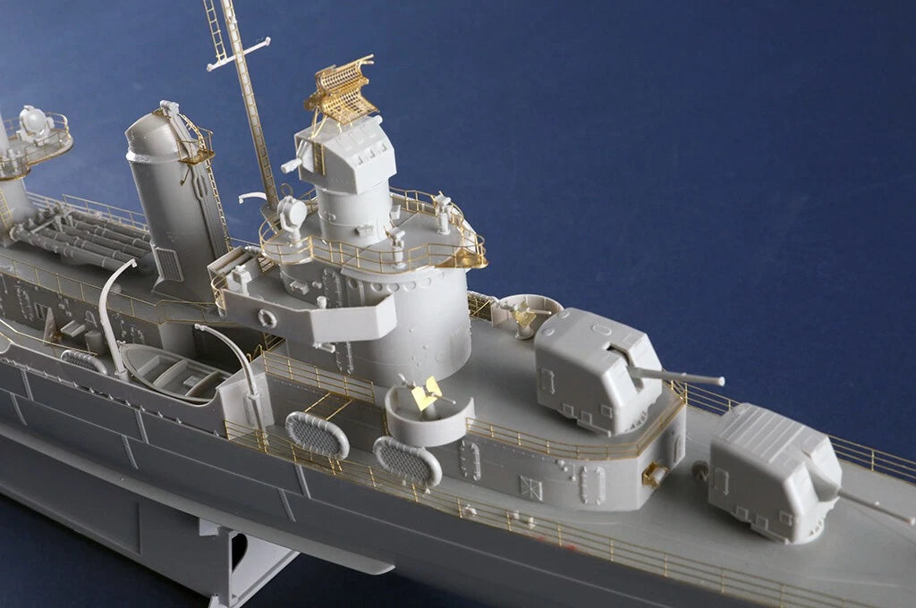 STOCK 03723 1:200 USS NAVY Fletcher Destroyer DD-445 Model Assembly Kit 07FC0E-D4 - KOEEK