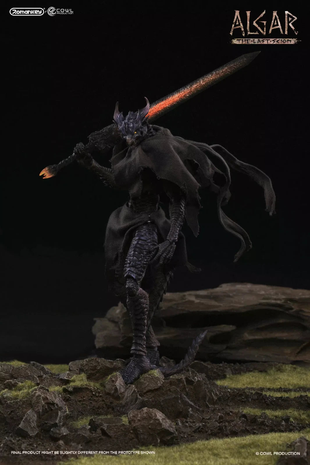 Romankey X COWL 1/12 The Last Scion Algar Collectible Action Figure Model Gifts ROMANKEY_X_COWL - KOEEK
