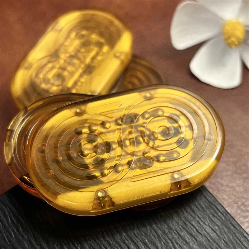 Creative Mechanical Push Fidget Slider EDC PMMA Fidget Toy PEI Haptic Slider 07FC0E-D4 - KOEEK