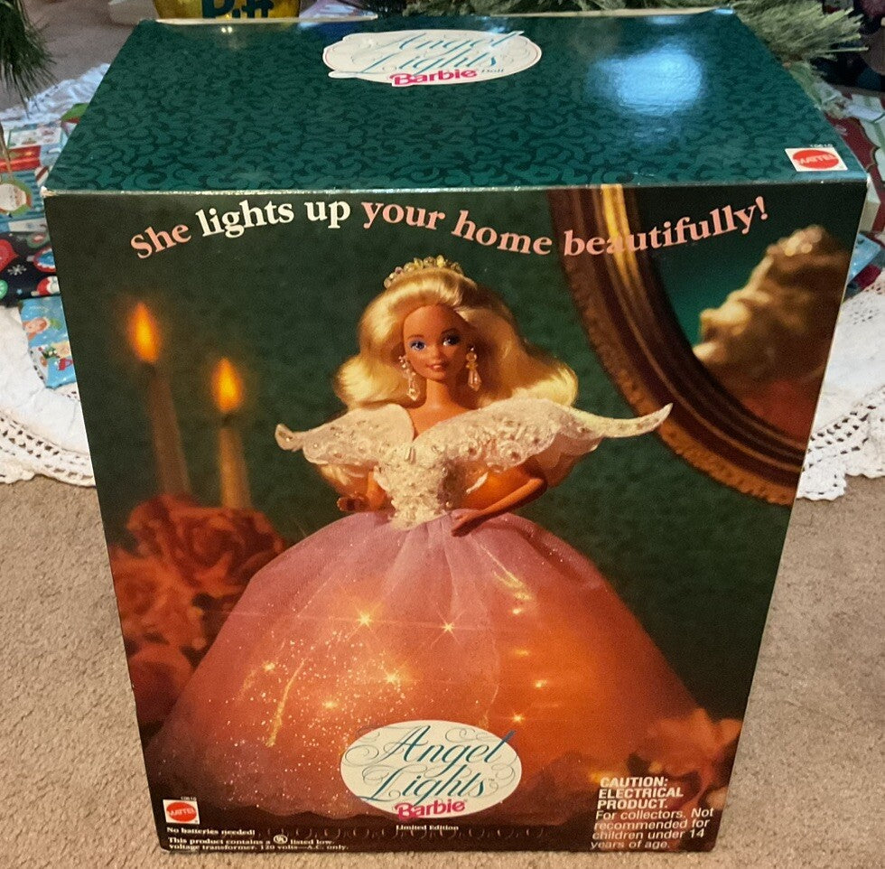 Barbie Angel Lights Barbie Doll For Christmas Tree Top, Centerpiece, Lamp BARBIE - KOEEK