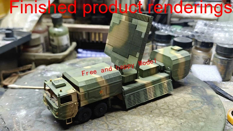 3D Printing 1/87 Chinese Type 780 Target Designation Radar Unpainted Model 07FC0E-D4 - KOEEK