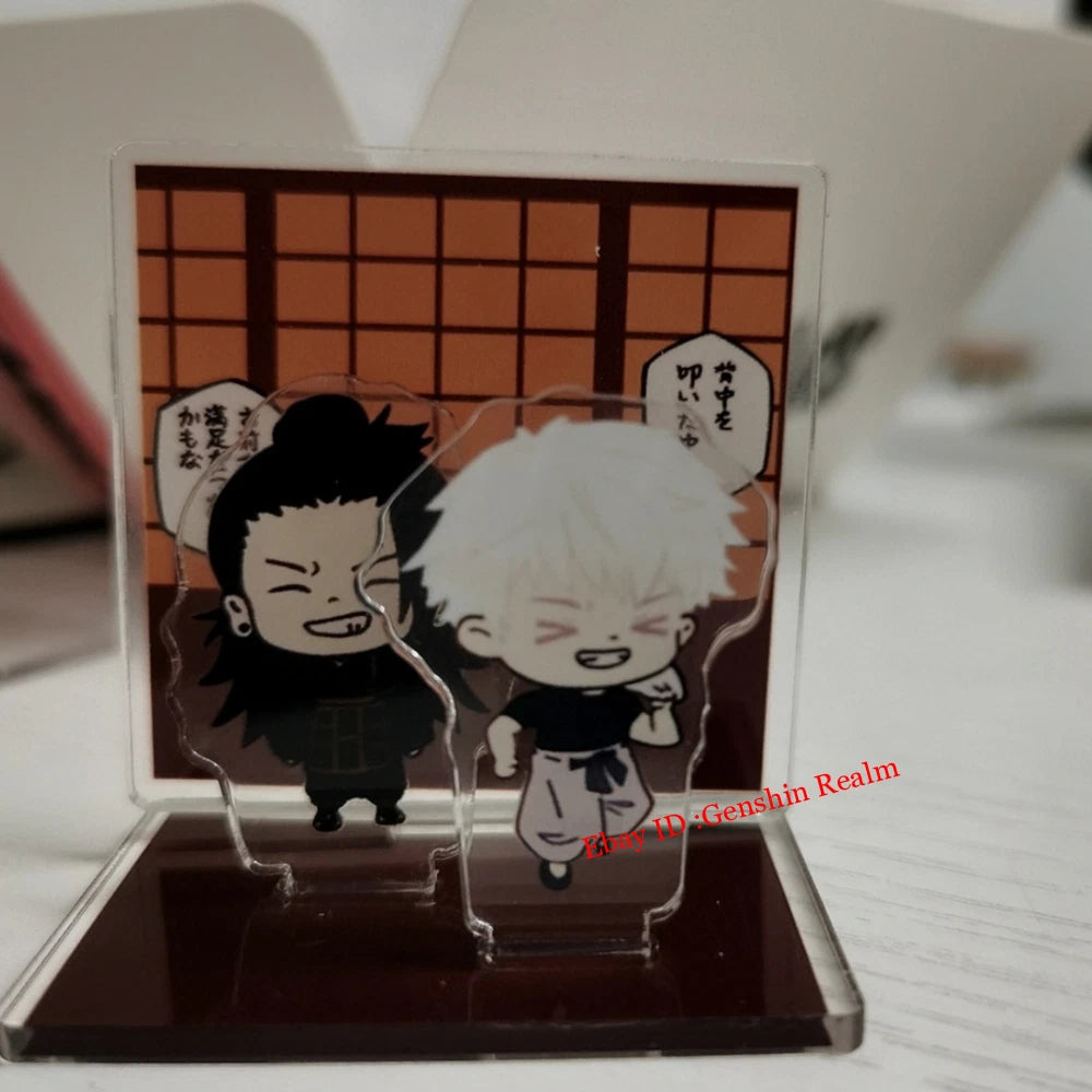 Anime Jujutsu Kaisen Satoru Gojo Acrylic Desktop Stand Figure Collection Gift 07FC0E-D4 - KOEEK