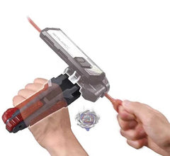 TAKARA TOMY Rubber Custom Launcher Grip Gun Metal Beyblade X BX41 Official TAKARA - KOEEK