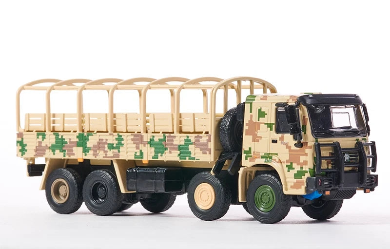 JKM 1/64 China HOWO 1010 8*8 Heavy TRUCK Camouflage Finished Model JKM - KOEEK